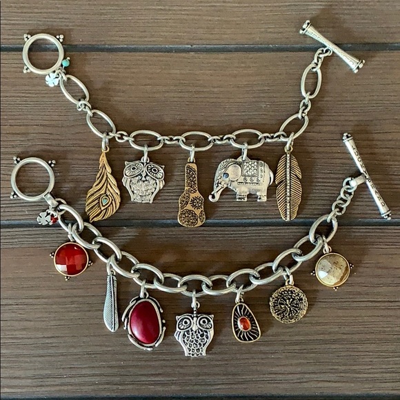 Set of 2 Lucky Brand Lucky Charms Bracelets.